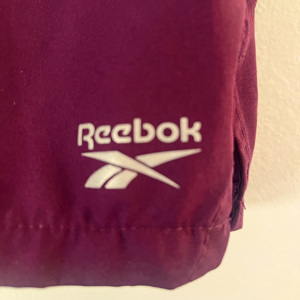 Reebok Eggplant Color Athletic Shorts, Women’s Large